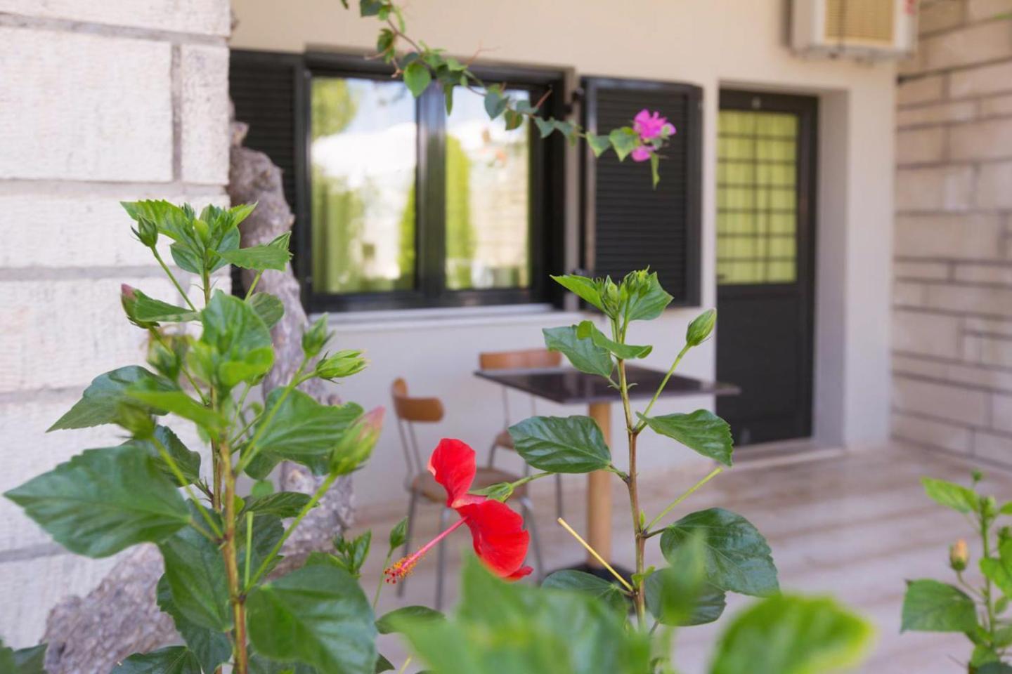 Apartment mit 1 Schlafzimmer und Gartenblick